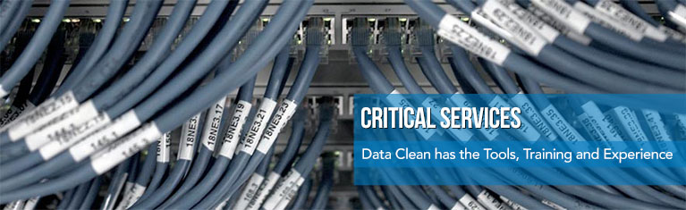 Data Clean has the Tools, Training and Experience