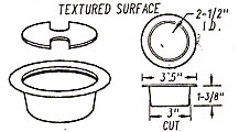 Round Grommet - 3"