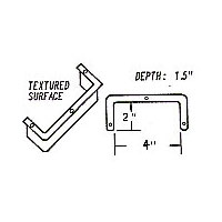 Perimeter Cutout - 4" x 2"