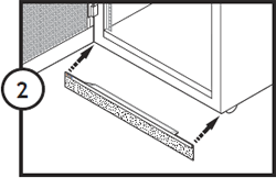 AisleLok Under Rack Panel Installation