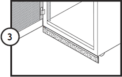 AisleLok Under Rack Panel Installation