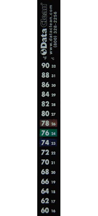 Adhesive Temperature Strips