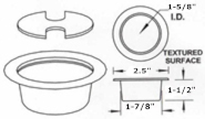 1 7/8" Air Sealing Grommet